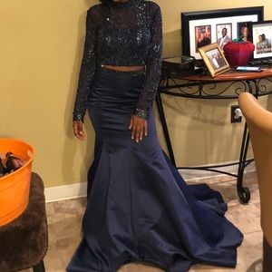 Only worn once , prom dress size 2